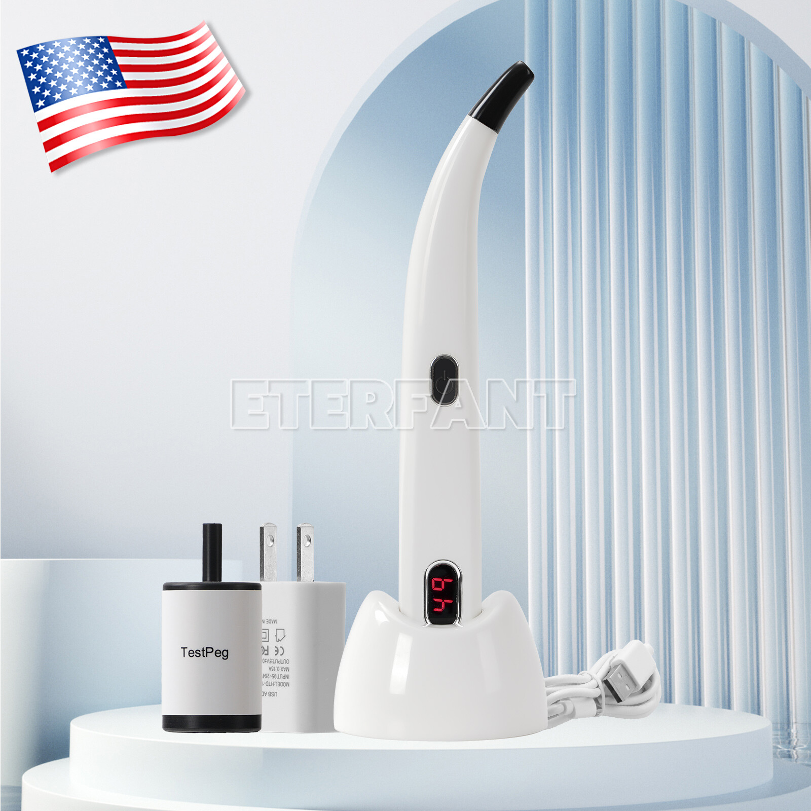 ETERFANT Dental Monitor Osseointegration RFA Inplant Stability Test Unit ISQ USA