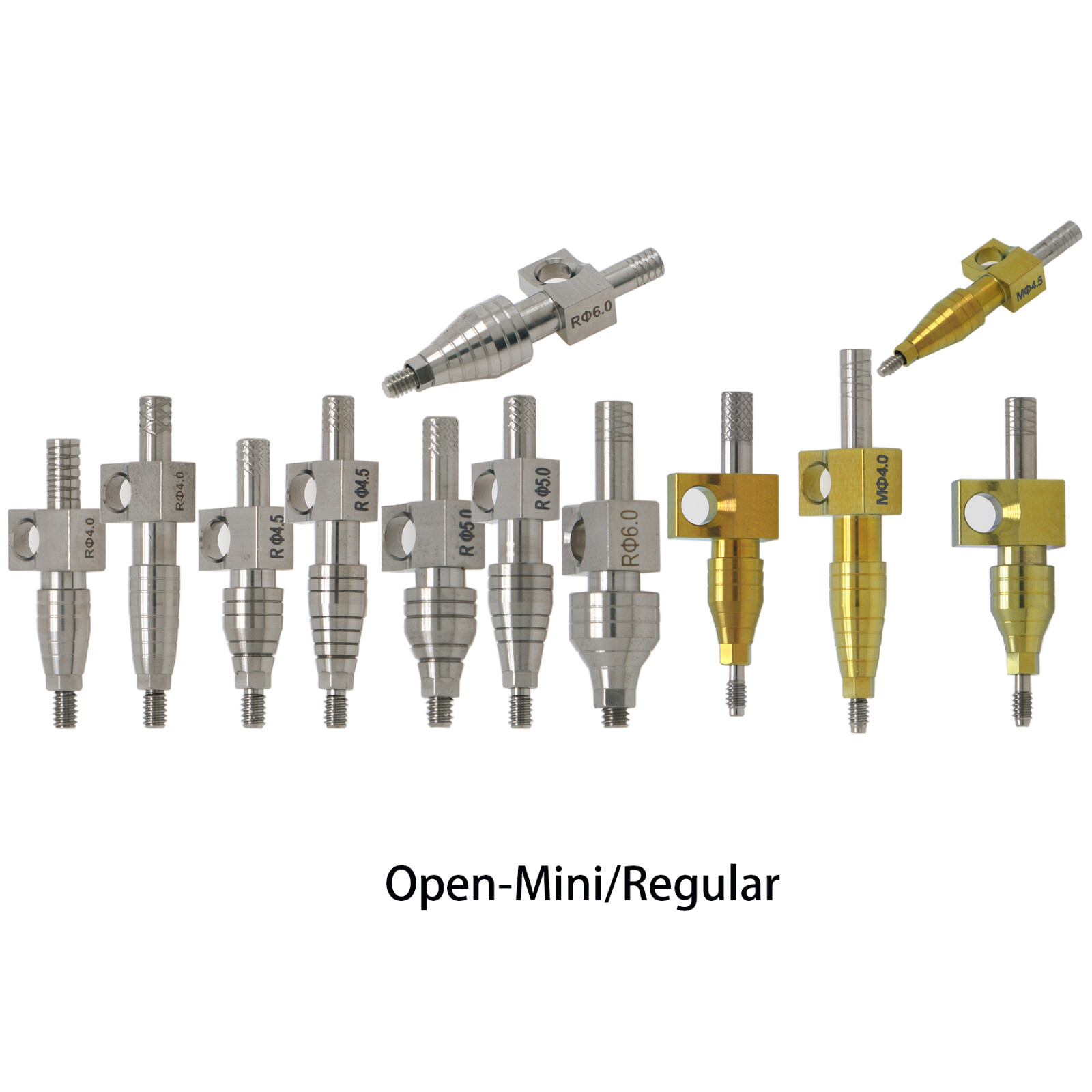 Dental Fixture Impression Implant Coping Open Tray Hex Fit Osstem Hiossen ET