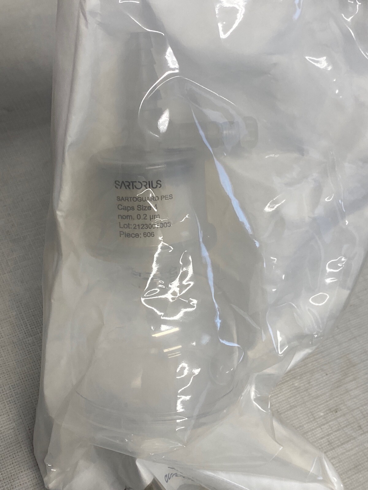 (5/Pk) SARTORIUS Sartoguard PES Capsule Filters 0.2um Sterile 5471307F4-00-B
