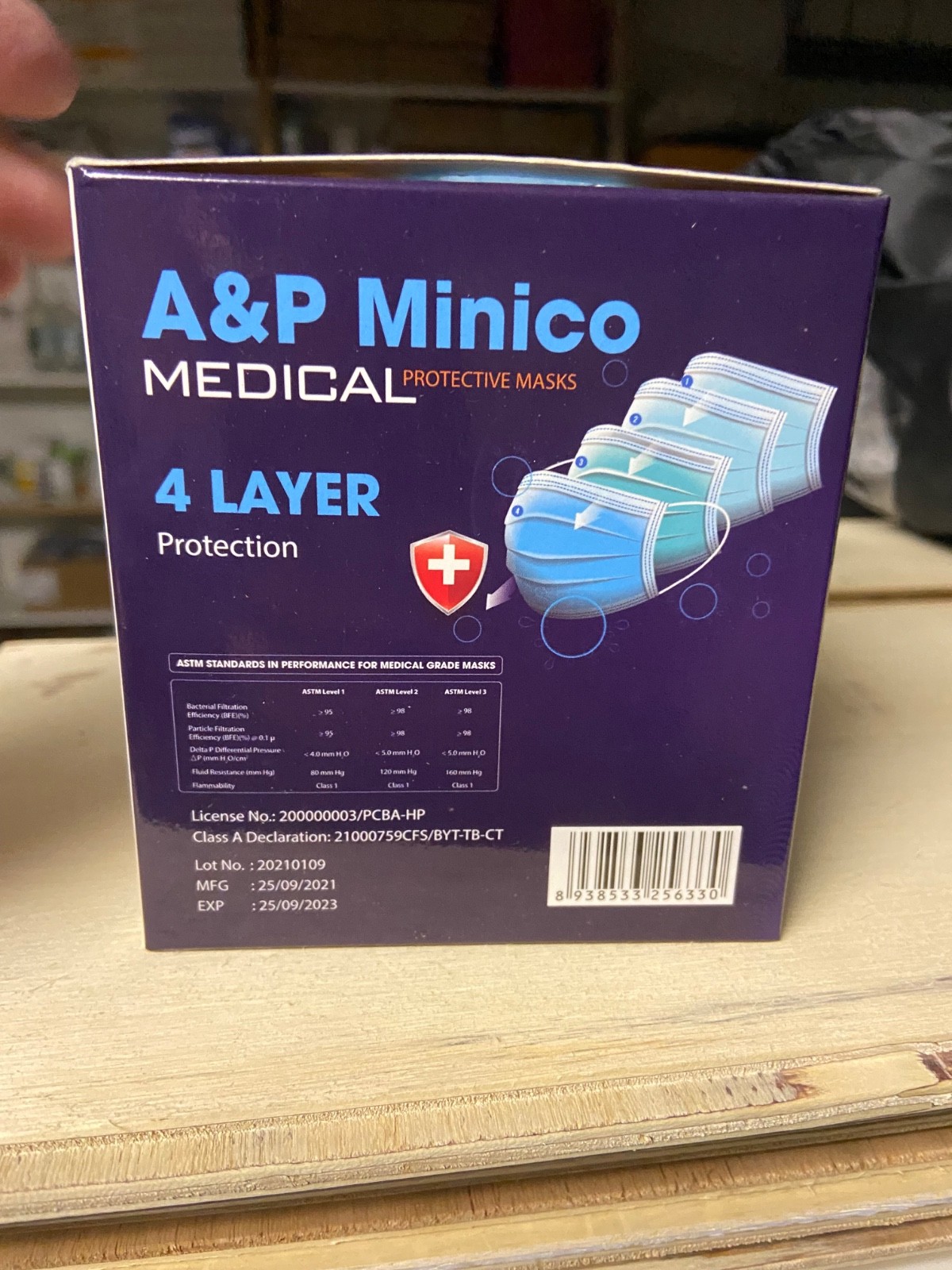3PLY SURGICAL DISPOSABLE MASKS 99% BFE LEVEL 3 FDA Approved ✅