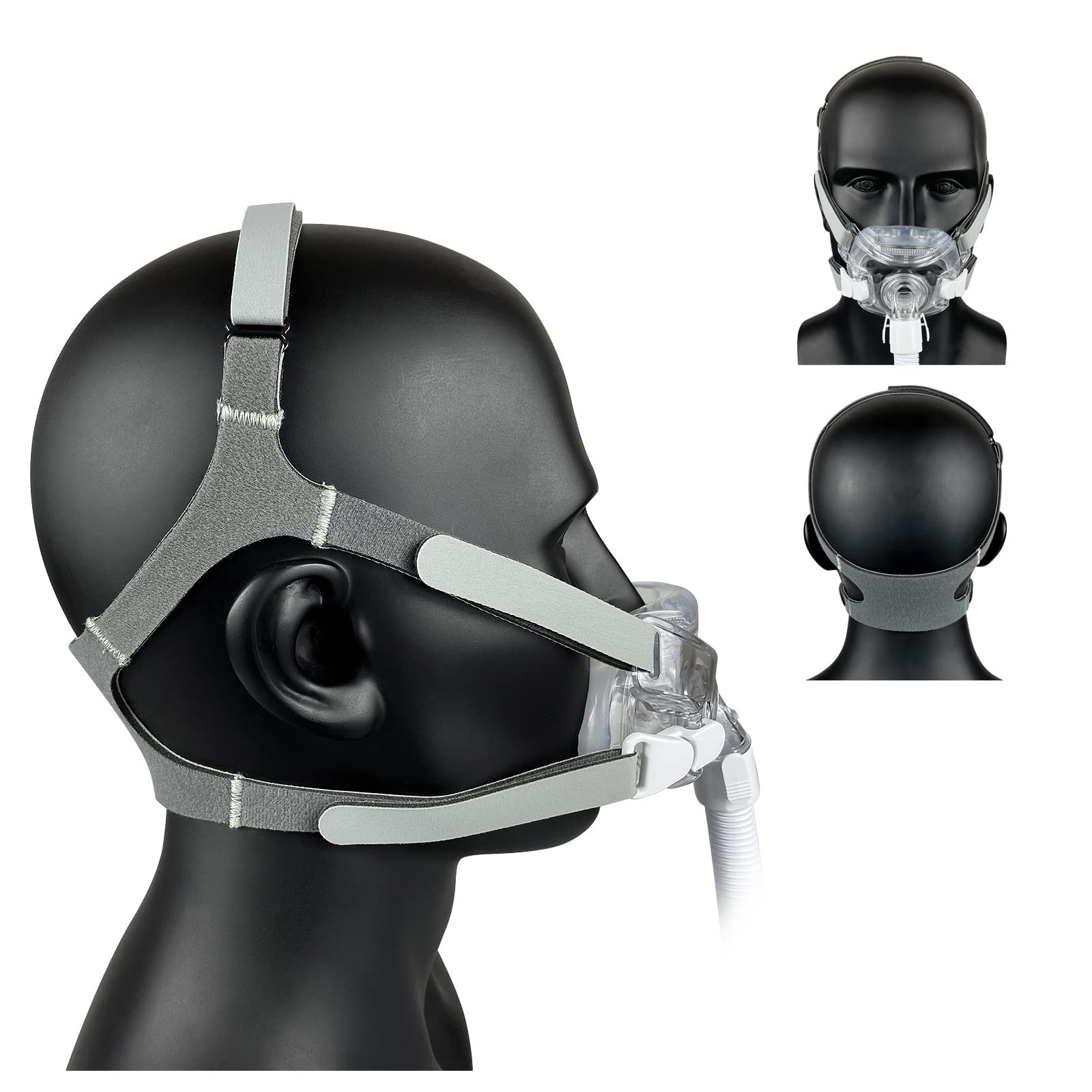 Amara View CPAP Mask Headgear Replacement Strap Soft and 1 Count (Pack of 1)