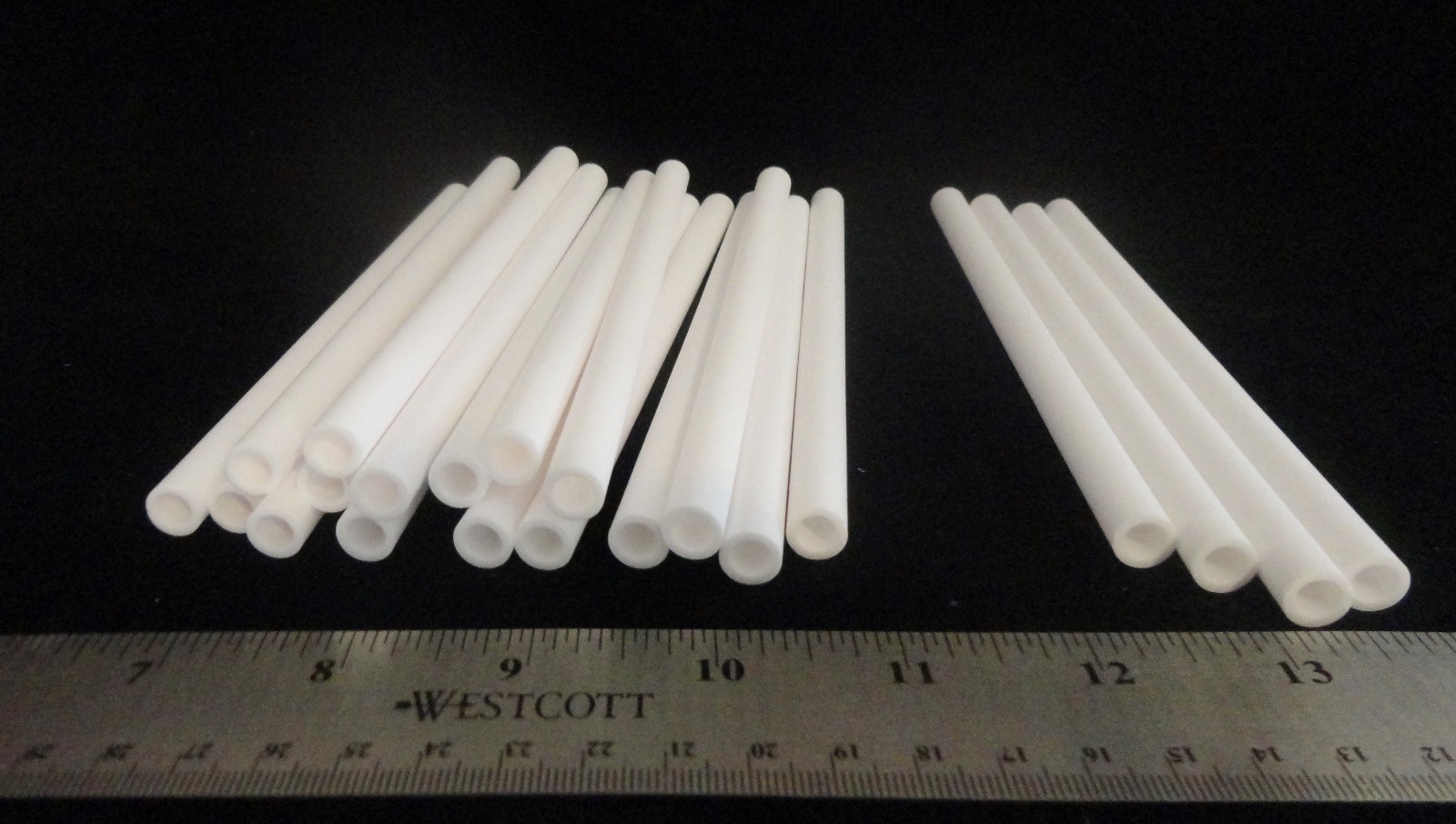 4.41″ L. x 0.373″ OD x 0.235″ ID HIGH PURITY SINGLE BORE ALUMINA TUBE No.:179