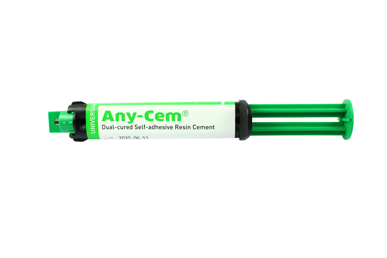 x1 MEDICLUS Any-Cem Dual Cure Resin Material 6g Automix Syringe & 10 Tips