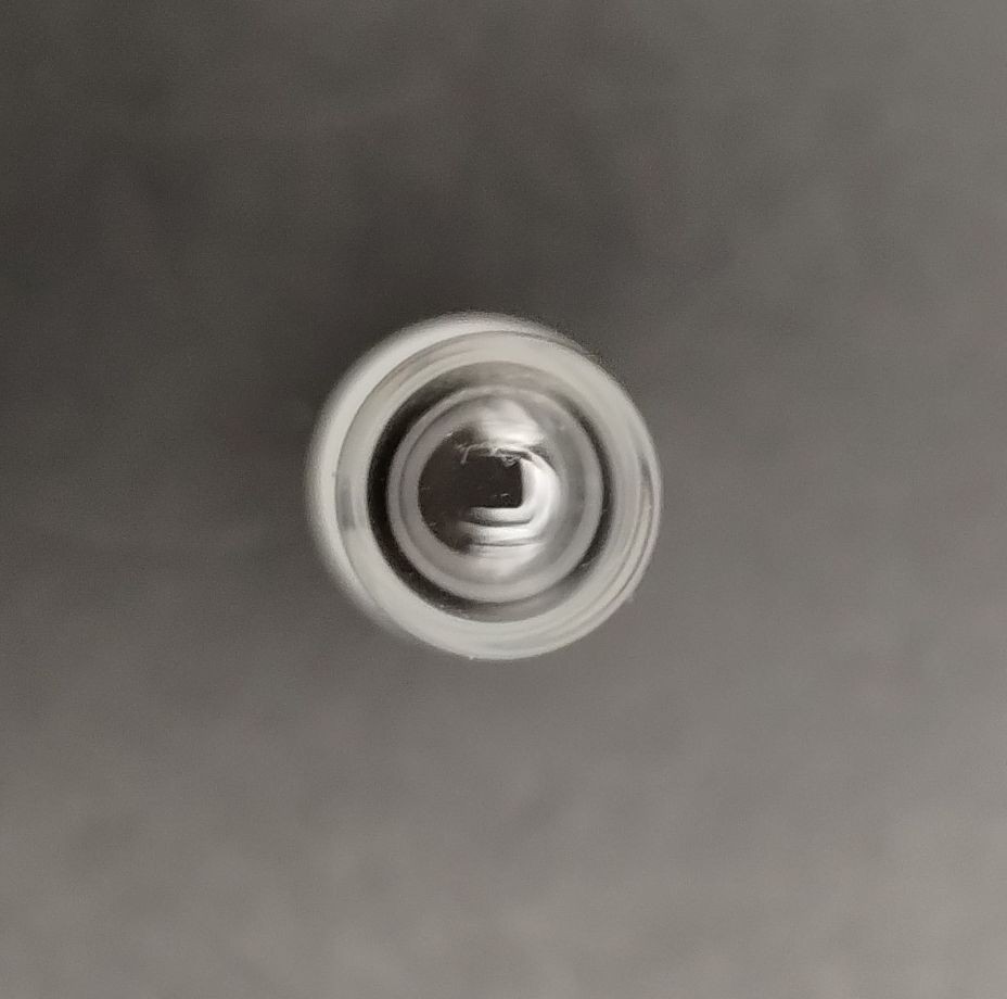 10mm Clear Glass Male Ground Joint Stopper Plug