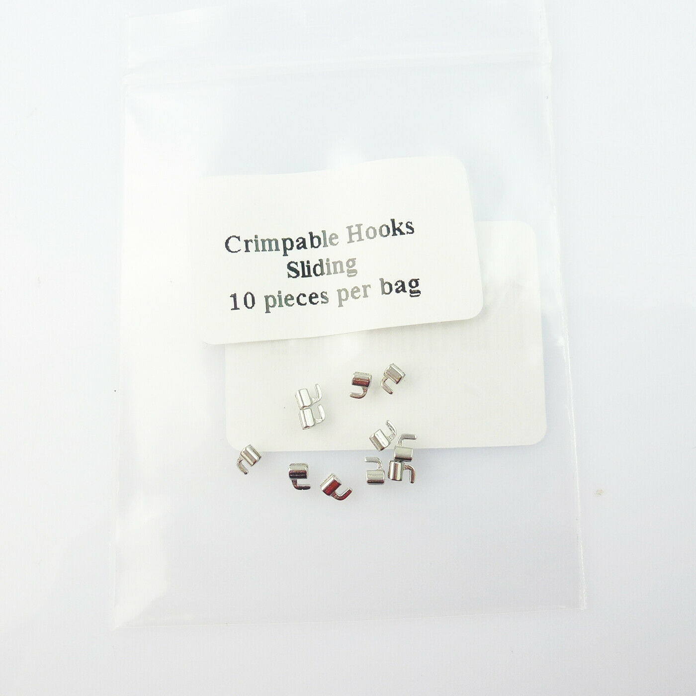 30Pc Easyinsmile Dental Orthodontic Crimpable Hook Sliding Stainless Steel Hooks