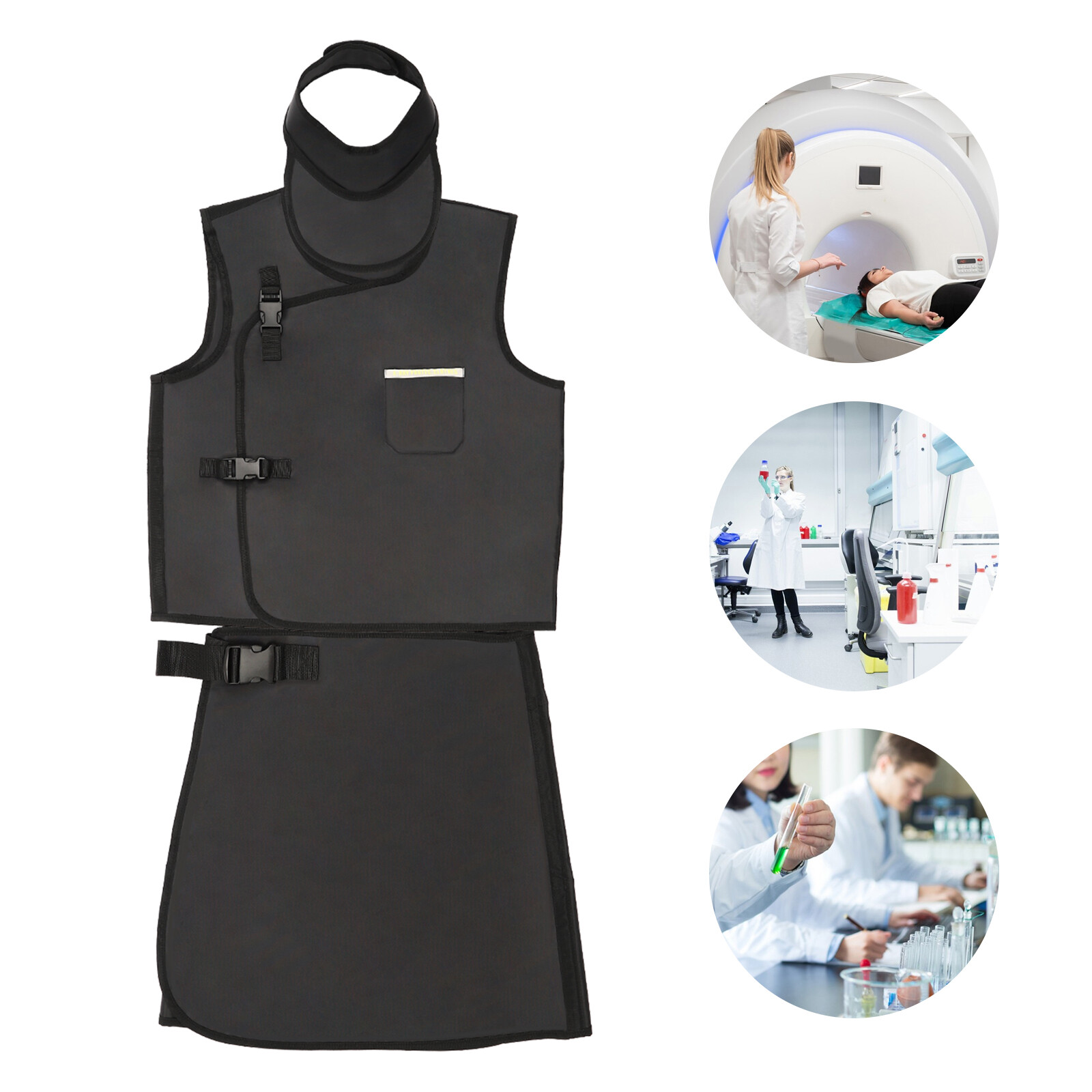 Medical Dental X-Ray Protective Lead Apron 0.5mmp Radiation Protection Vest Suit