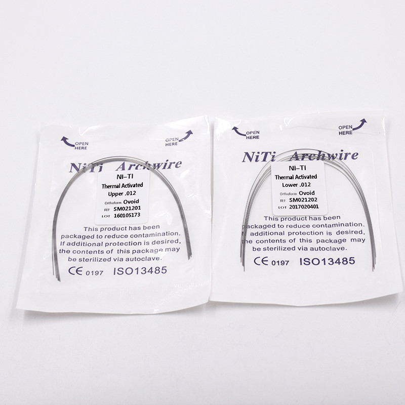 Dental Orthodontic Round Arch Wire Upper/Lower Niti Thermal Activated All Size