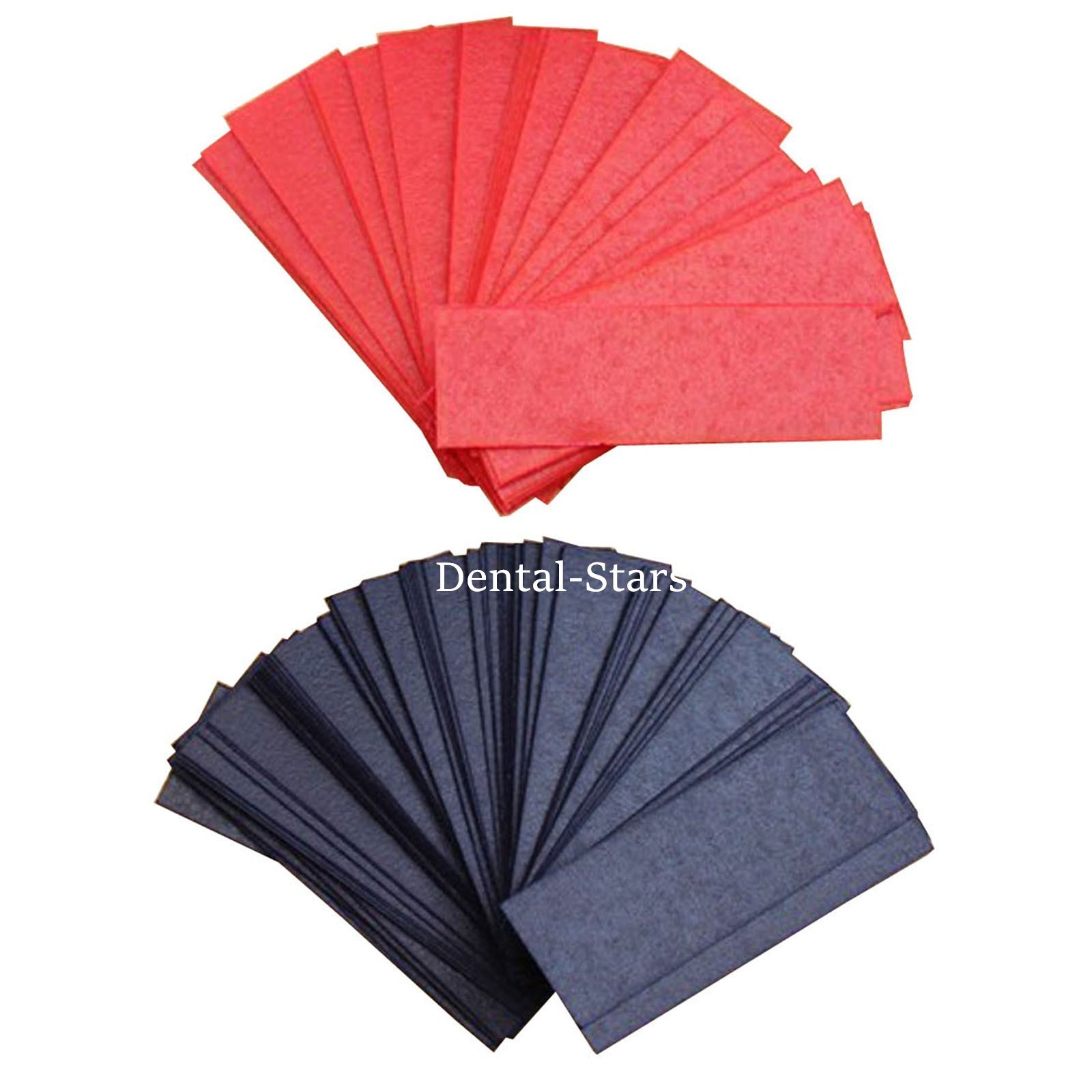 300 Sheets Dental Articulating Paper Strips Ultra-Thin Occlusal Papers Blue/Red