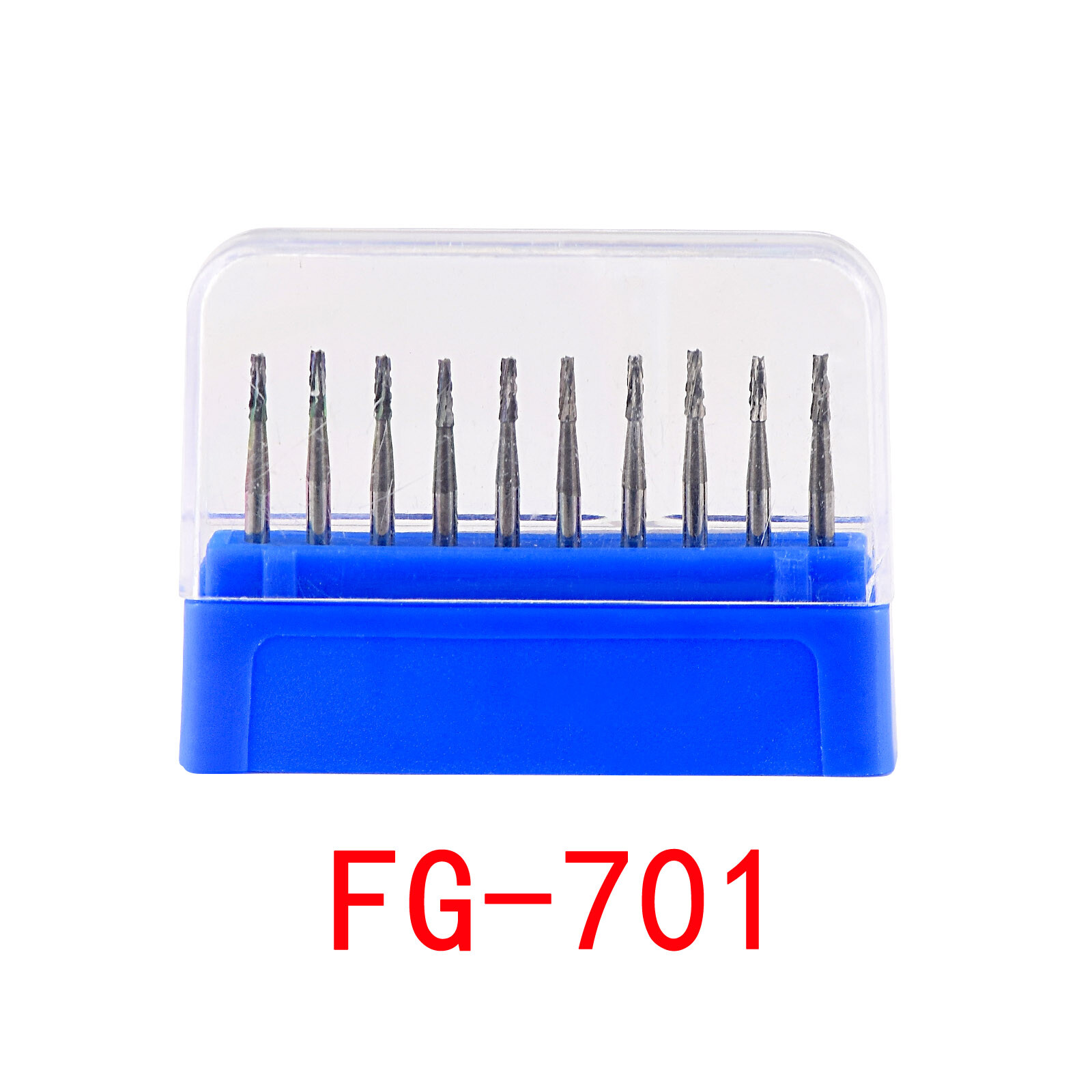 [USA]10*Dental Round Tungsten Carbide Burs FG Bur Drill For High Speed Handpiece