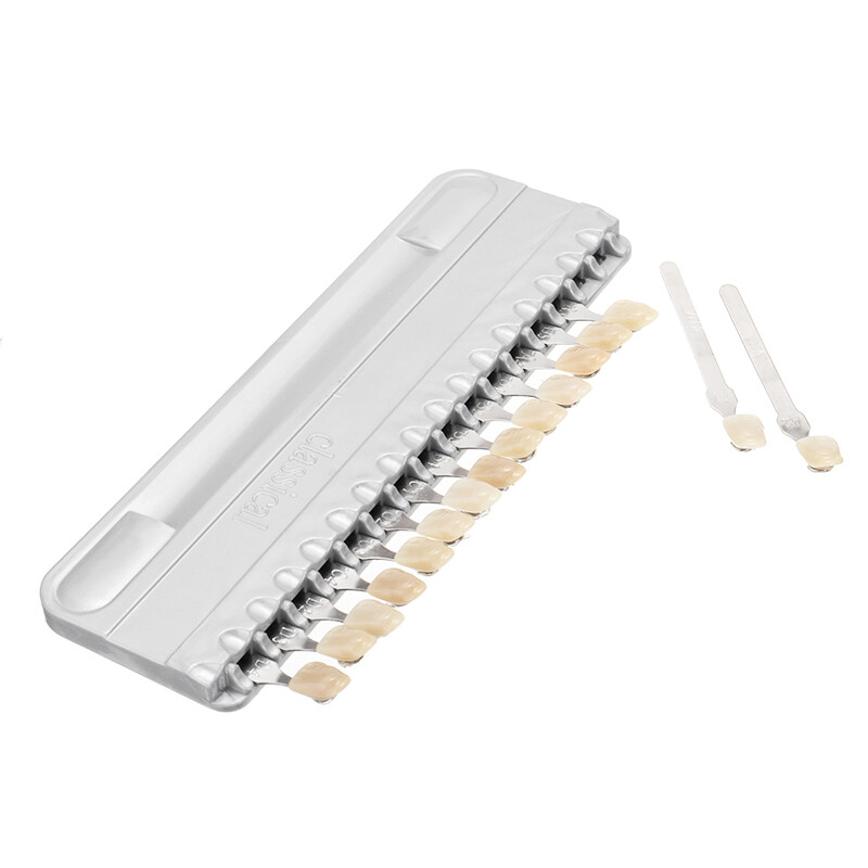 Shade Guide Dental Dentist Materials 16 Colors Shade Guide Teeth