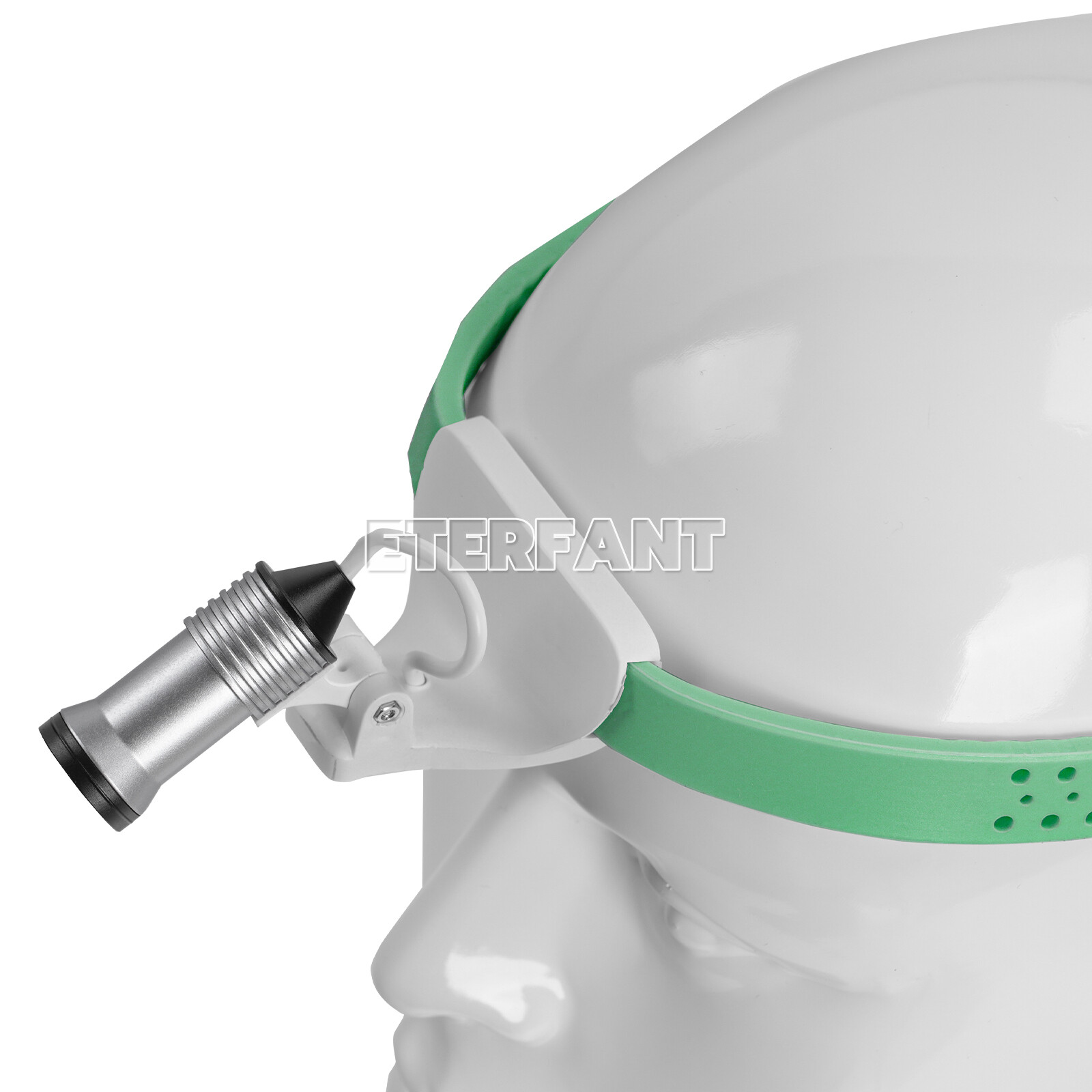 ETERFANT Lightweight Silicone Headlight Lamp Green Dental Surgery Medical 5W LED
