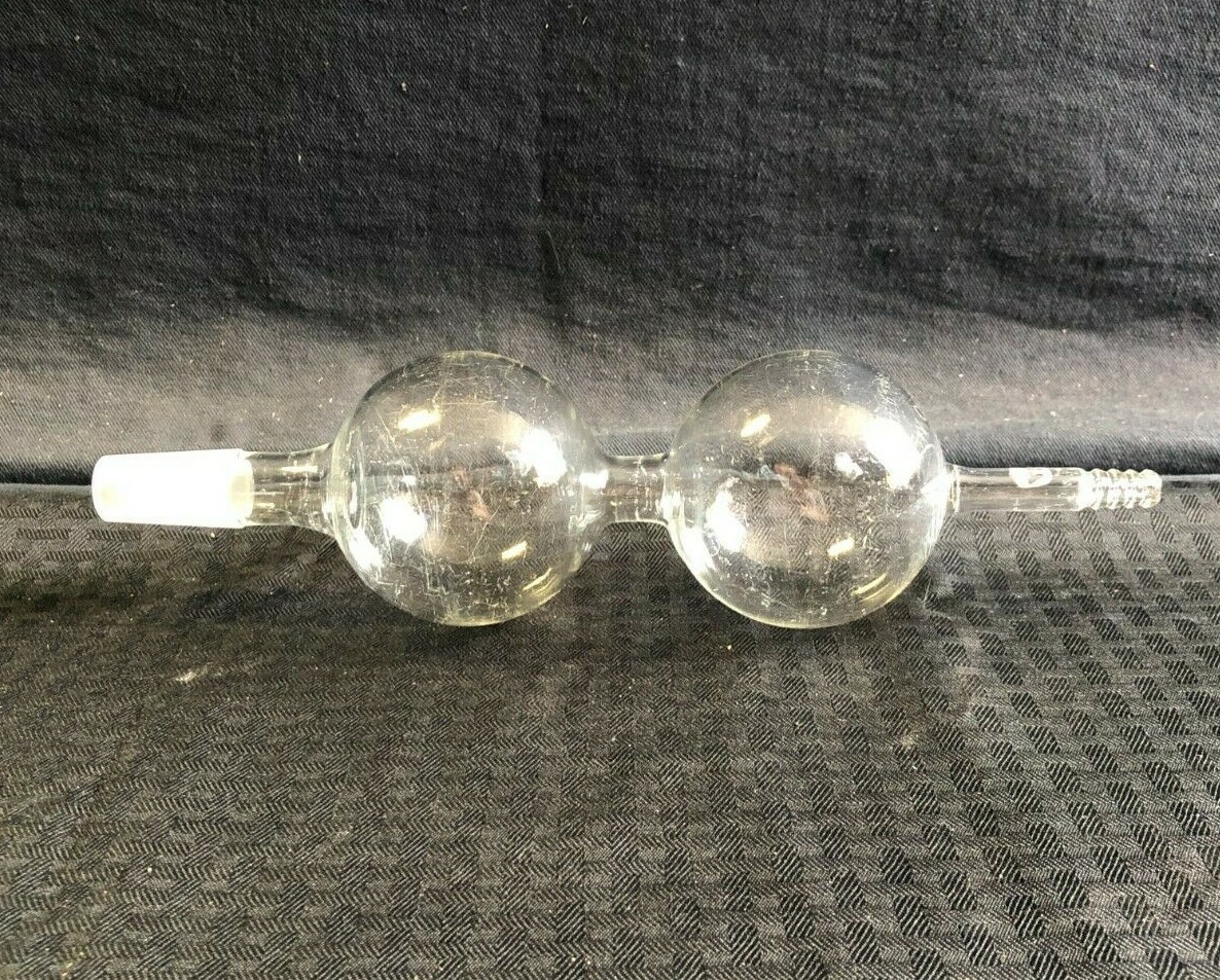 Aldrich 250mL Double-Bulb Kugelrohr Vacuum Distillation Ball-Tube Flask 24/40