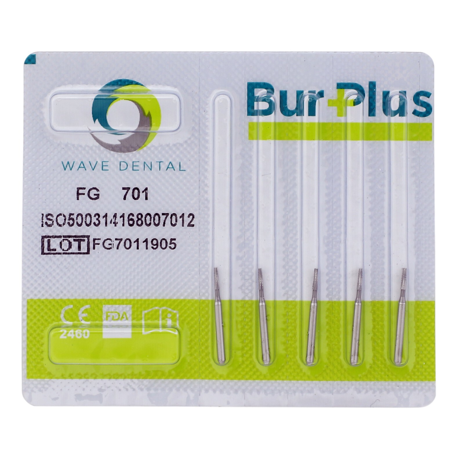 Wave Dental Carbide Bur High Speed FG 555 557 699 702 701L Prima Midwest Burs