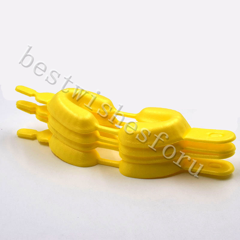 100 Pc Dental Fluoride Scum Disposable Dual Arch Trays Gel Foam Medium 172*64 mm