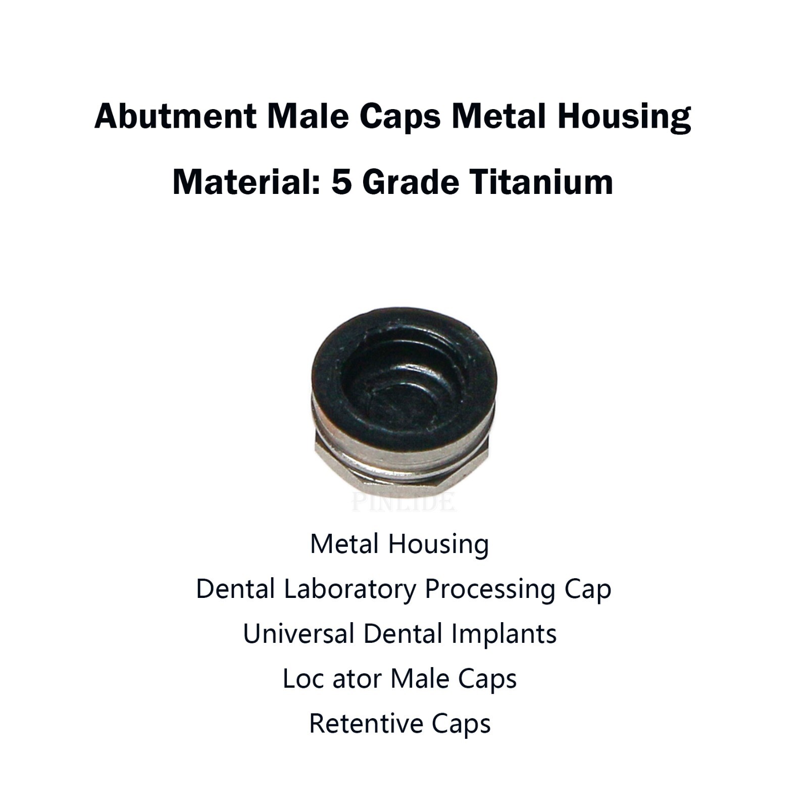 US Universal Dental Retention Male Caps 0.8lb 1.2lb 2.4lb Metal Housing