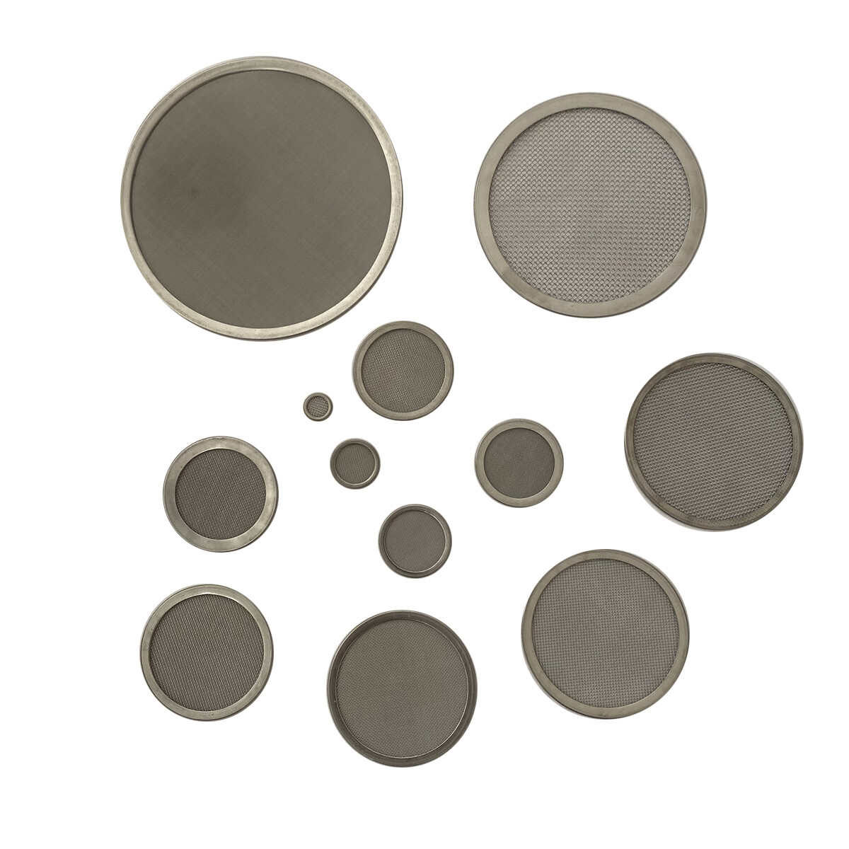 304 Stainless Steel Wire Mesh Filter Screen Strainer Round Shape Filter Disc