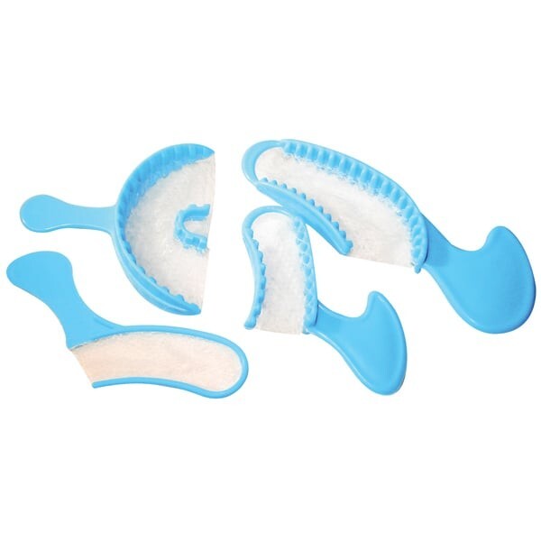 Defend Quadrant bite tray, plastic w occlusal mesh material 35/Pack BT-1004