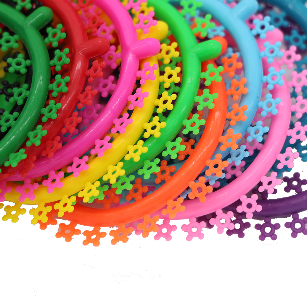 3packs 1000pcs/pack Dental orthodontic cartoon ligature ties flower mickey kitty