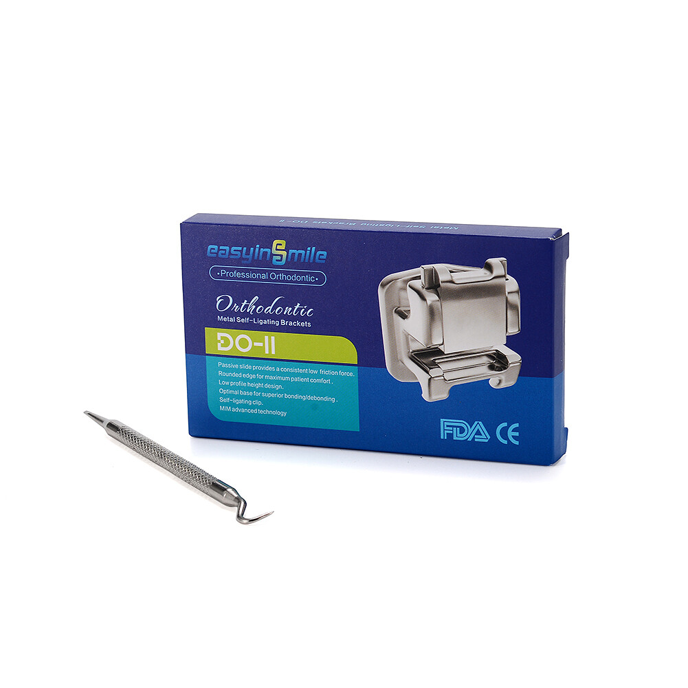 20pcs Dental Metal Self-Ligating Bracket ROTH/MBT 022 Orthodontic Brace 3/345