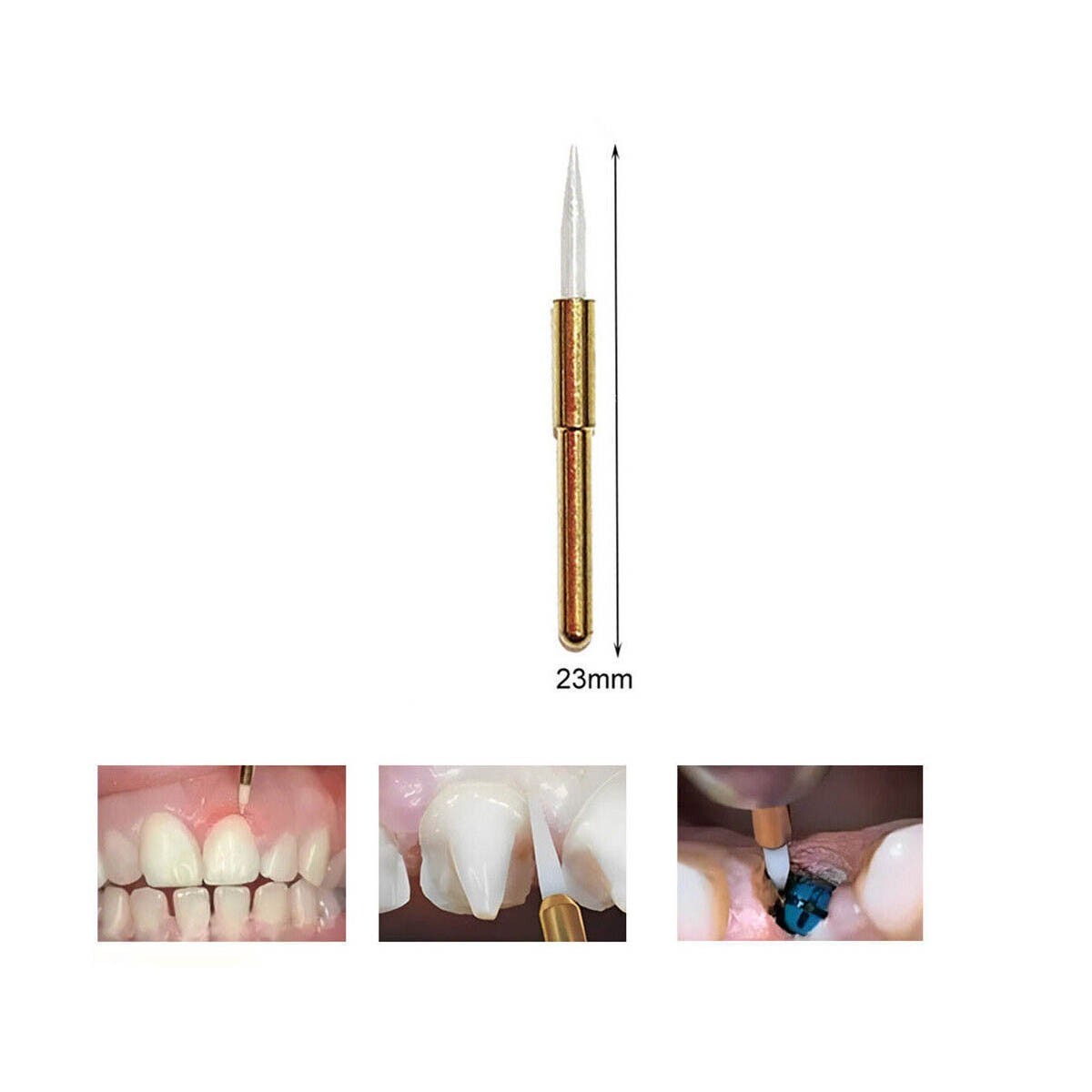 1PC Dental Surgical Soft Tissue Trimmer Bur Gingival Gingivectomy 23mm