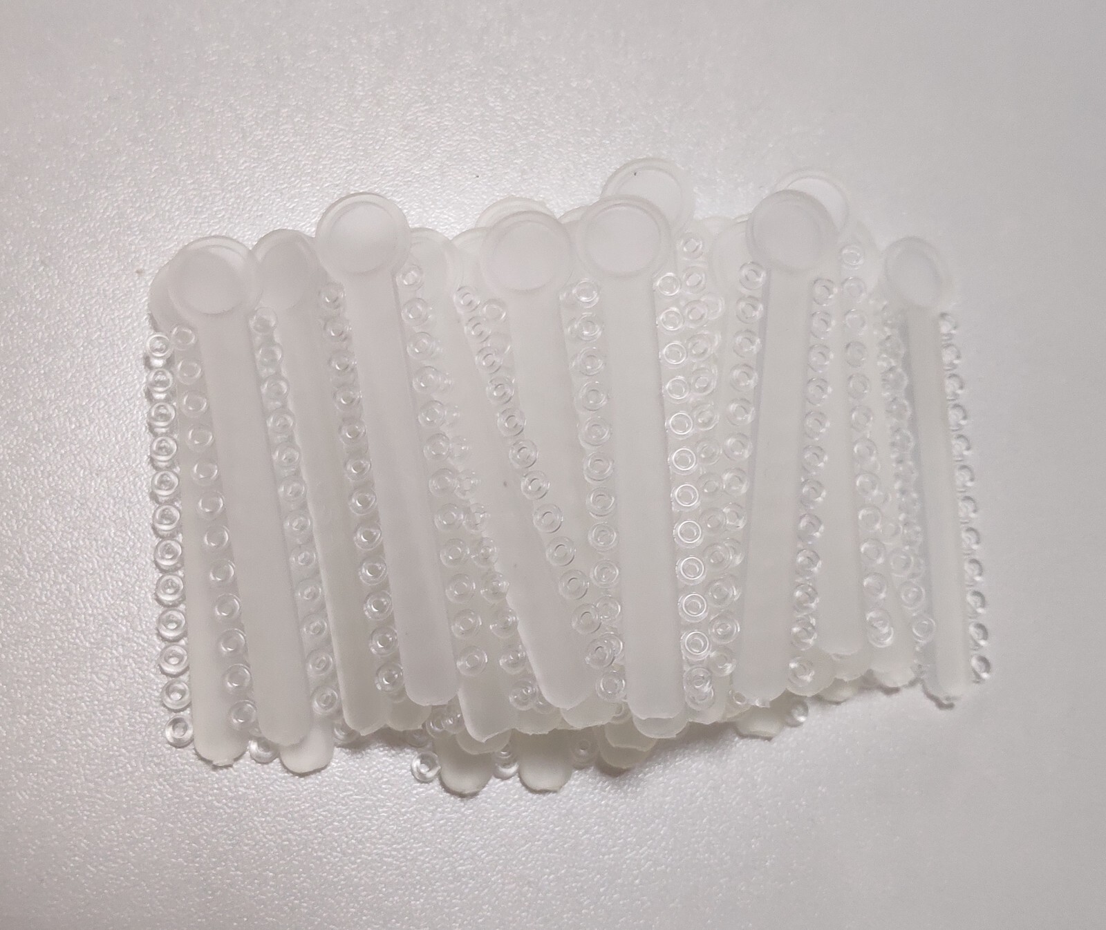 1Bag Dental Ligature Ties Orthodontic Elastics Rubber Bands Ligation Gun 38Color