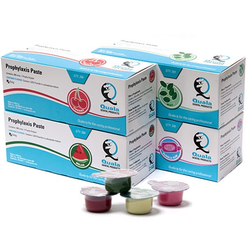 Quala P0412-3 Dental Prophy Paste Mint Grit Coarse 200/Bx
