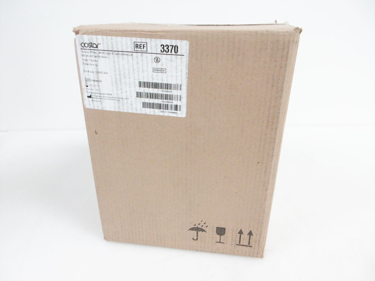 CASE 100 CORNING COSTAR 3370 ASSAY PLATE MICROPLATE 96 WELL EXP 2027-11-13