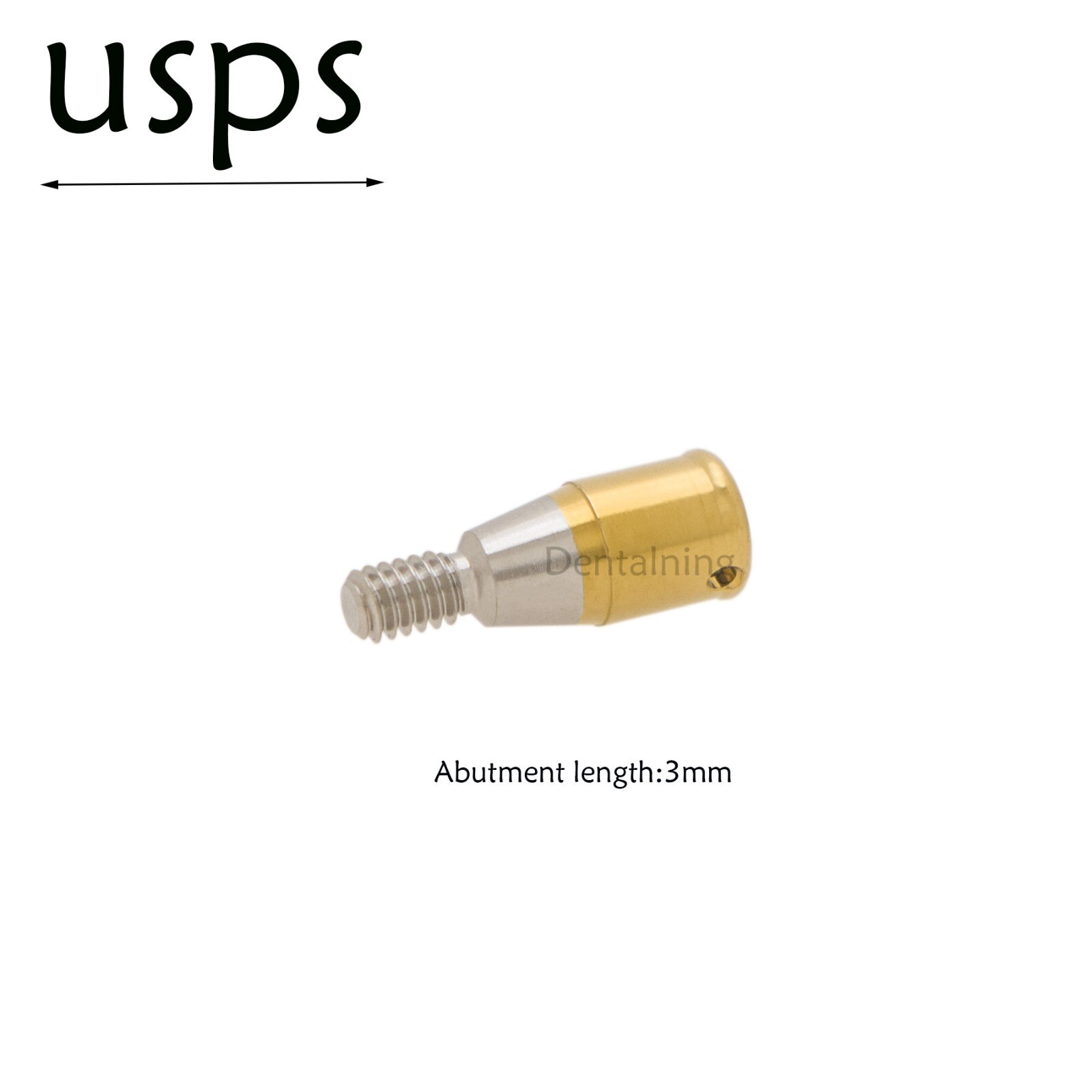 US Hiossen overdenture locator abutment Regular 3.7mm Fits 3/4/5.0mm