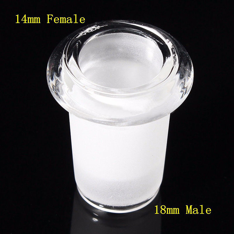 NEW| 18mm Male to 14mm Female Glass Adapter |FAST FREE SHIPPING| Reducing Joint