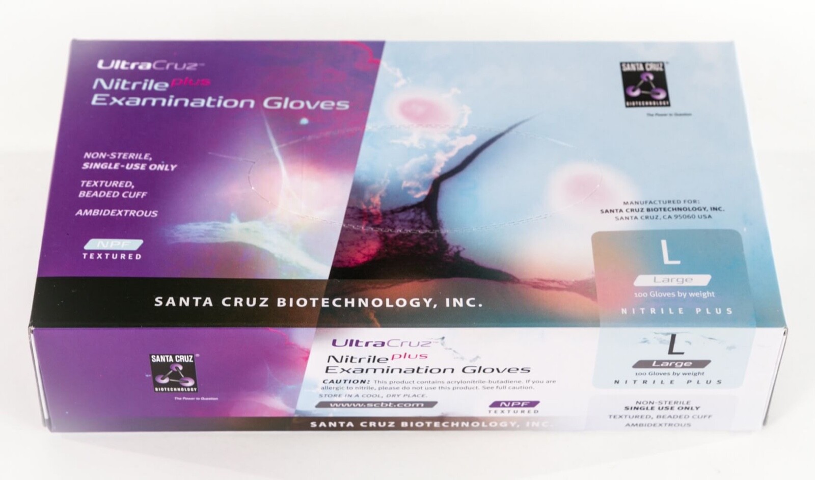 UltraCruz Gloves, Nitrile Plus, Large, Case