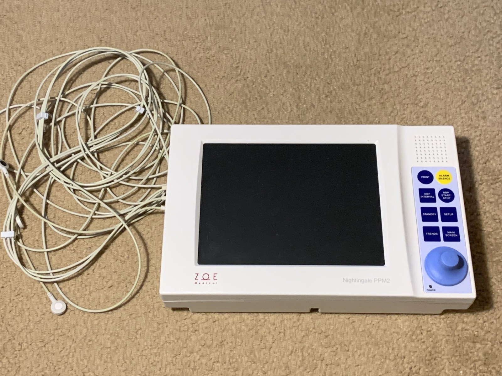 Zoe Medical Nightingale PPM2 Monitor 179-0001 / NOT TESTED