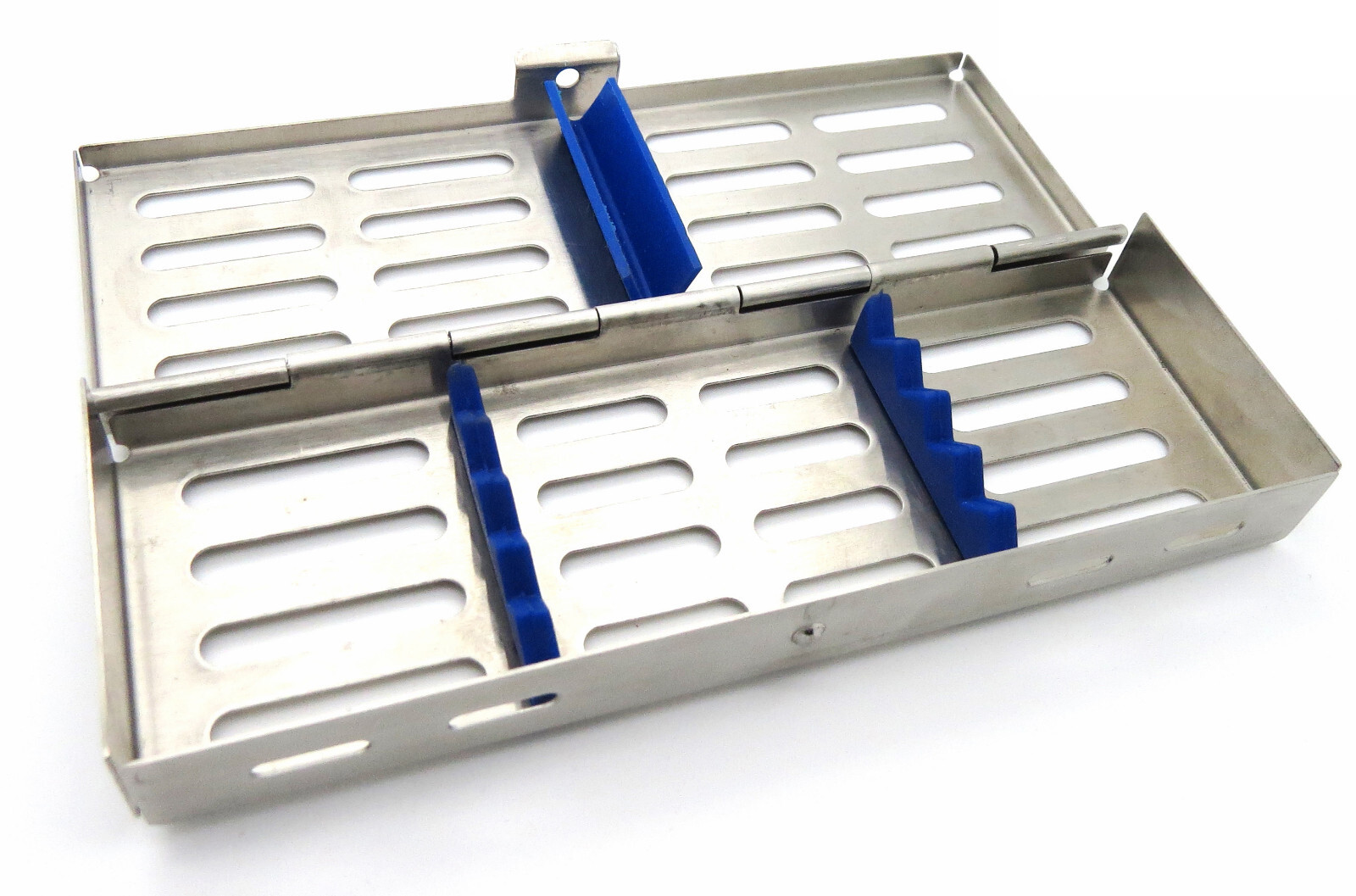 20 Dental Sterilization Cassette Autoclave Tray Rack of 5 Pcs Instruments