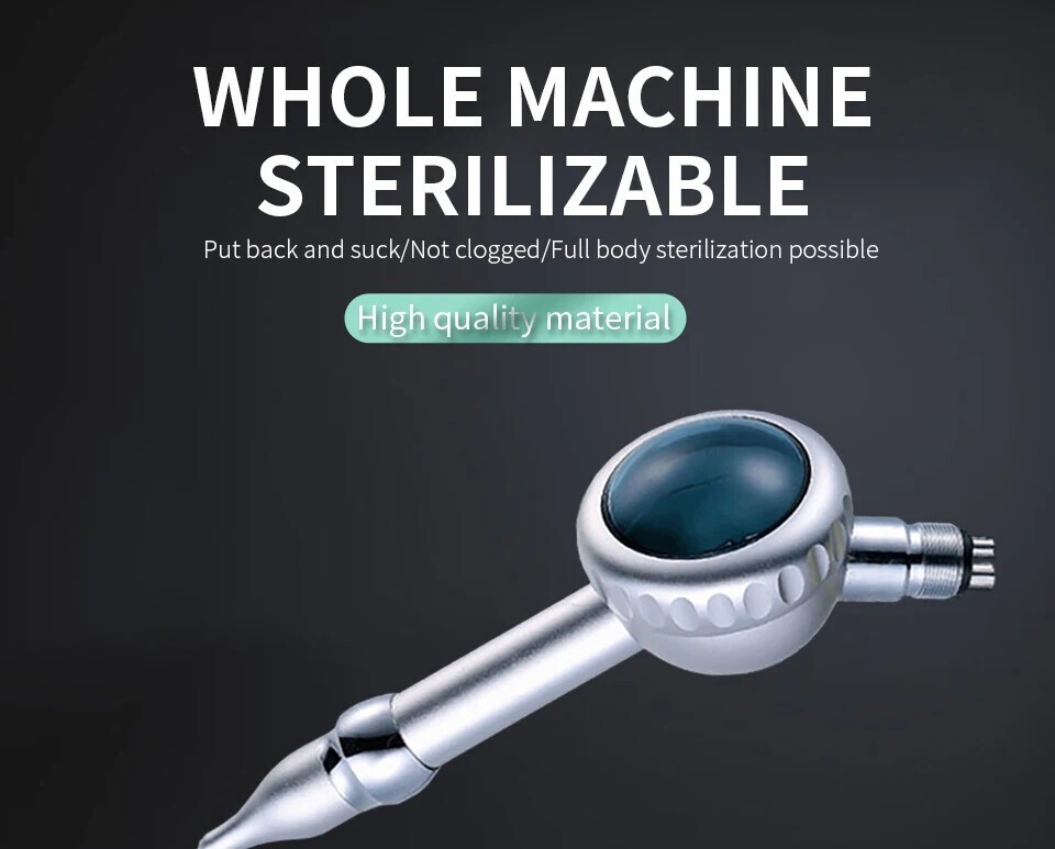 2/4 Holes 135ºC Dental Air Flow Teeth Polisher Handpiece Hygiene Prophy Jet
