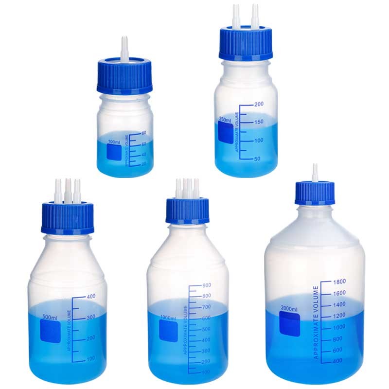 Polypropylene Plastic Reagent Bottles 100ml-2000ml, GL45 Cap, New