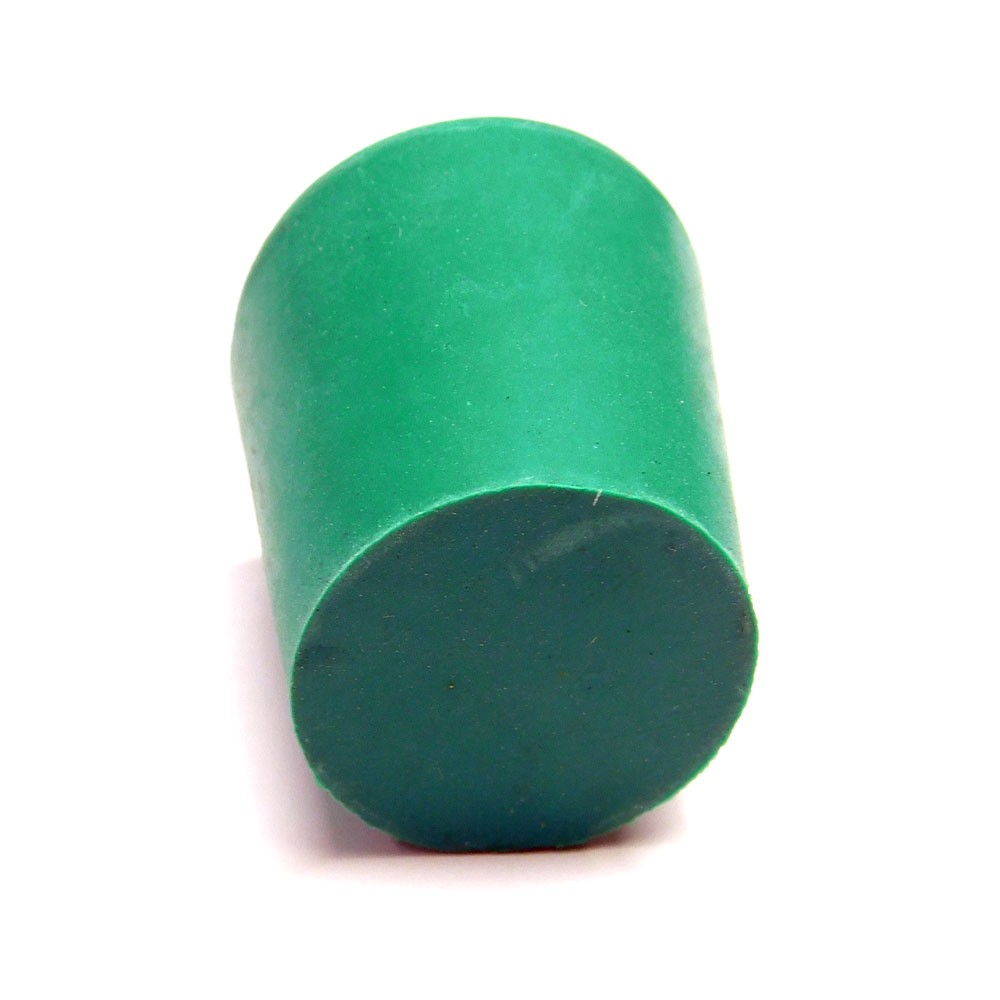 (Lot of 40) NEW Fisher Scientific #5 Green Solid Rubber Laboratory Stoppers