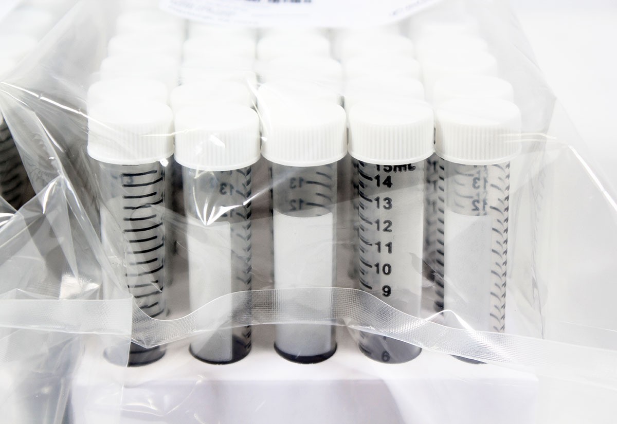 Fisher Scientific 14-955-237 15mL Sterile Conical Centrifuge Tubes, 100pcs
