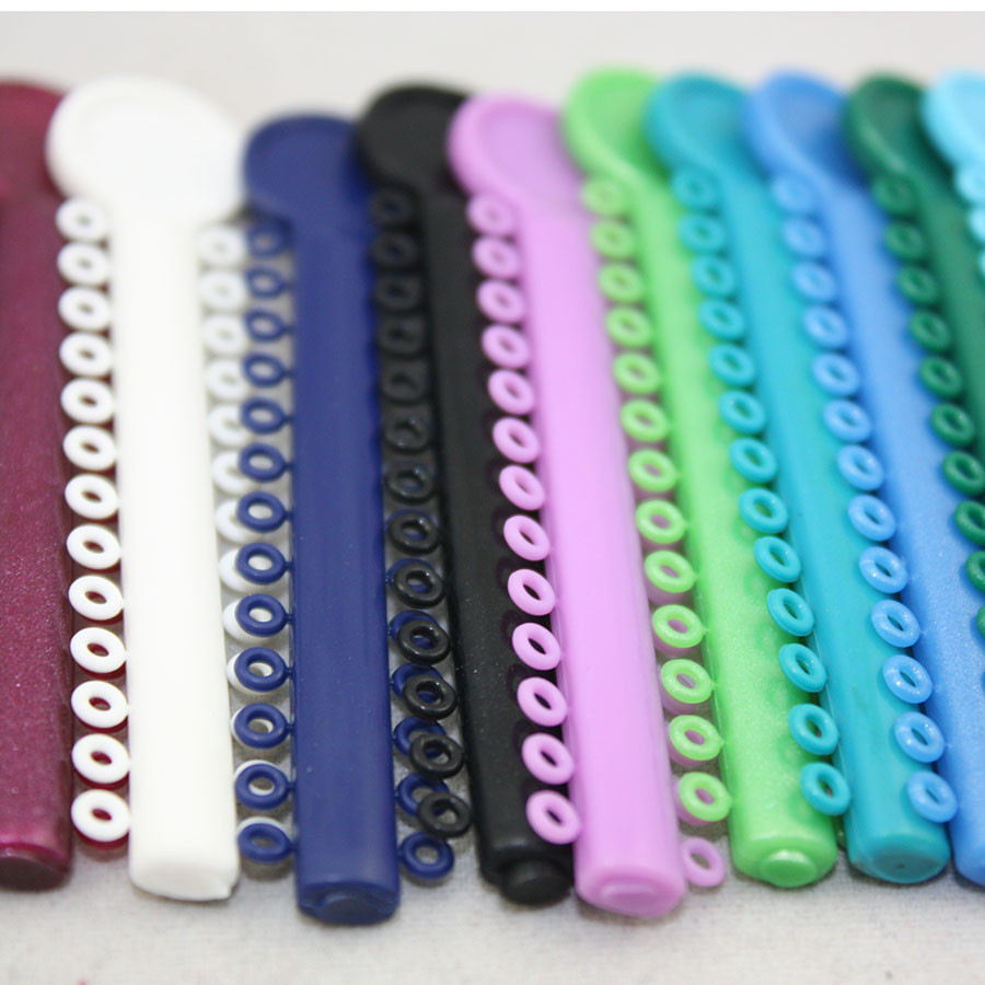 New Colorful Dental Orthodontic Ligature Ties 520 Pcs Dentist Products