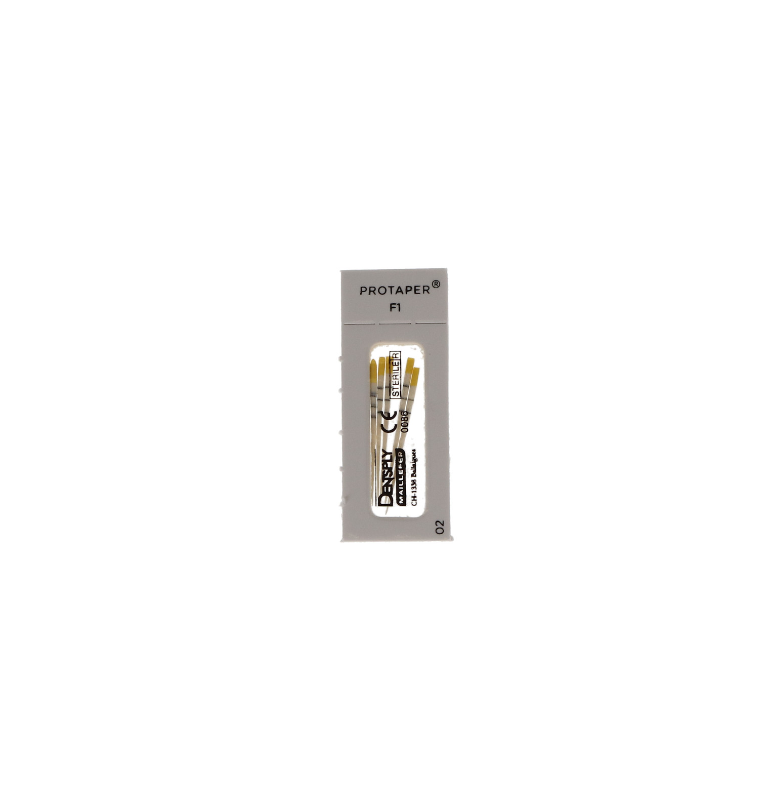 Dentsply A022W00010100 ProTaper Paper Points F1 #20 PTUPPF1 180/Pk
