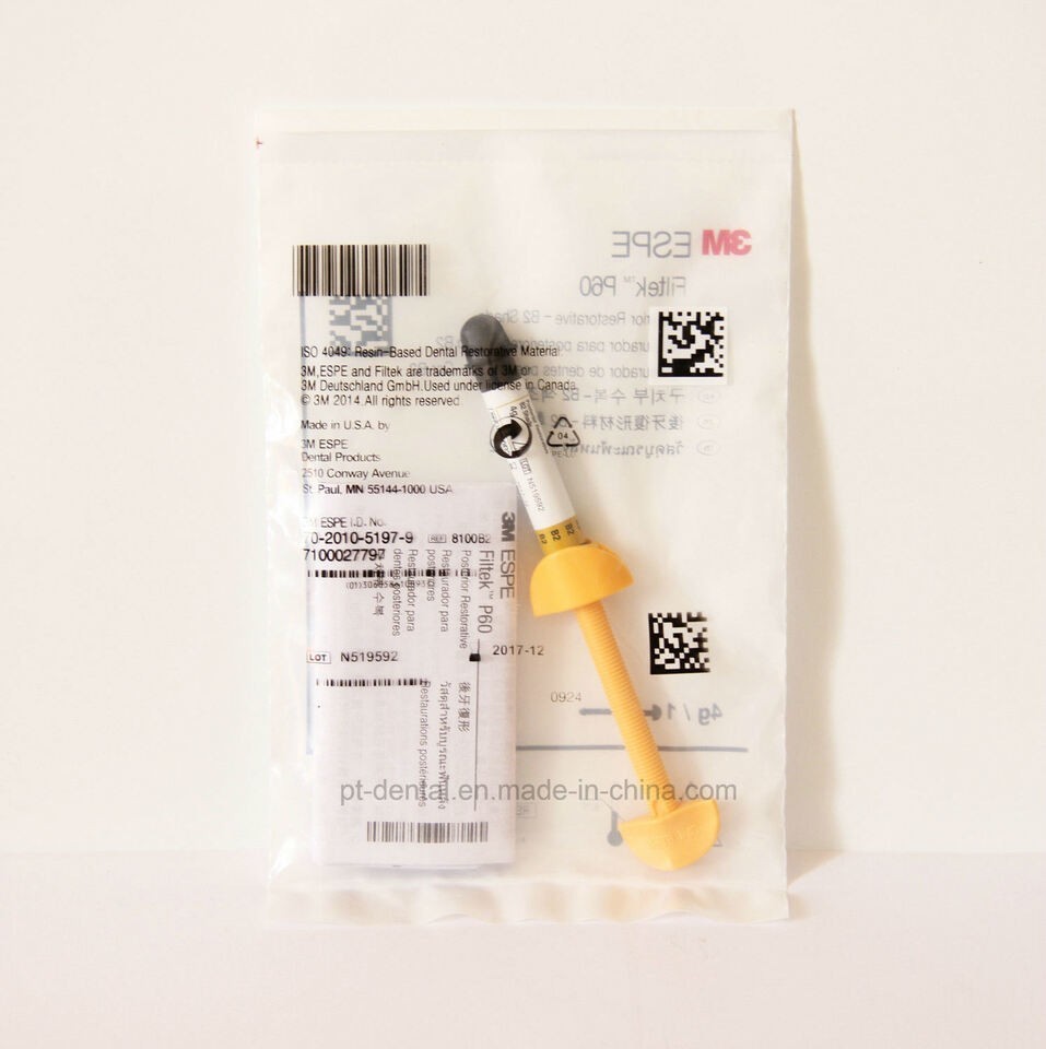 3M ESPE Filtek P60 Posterior Restorative Composite Syringe 4g Dental