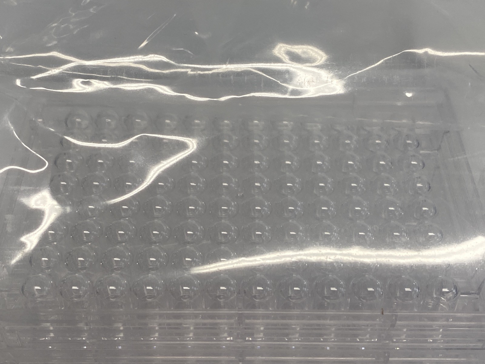 (16) CORNING Costar 96-Well PS Assay Microplates Clear Round Bttm Lid 3788