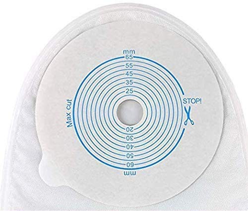 20PCS Disposable Drainable Pouches for Ostomy Bag Closed 20 Count (Pack of 1)