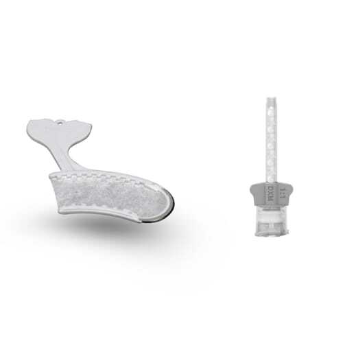 DIBT 35 Sideless Stainless-Steel Bite Trays + 48 Light Body Mixing Tips