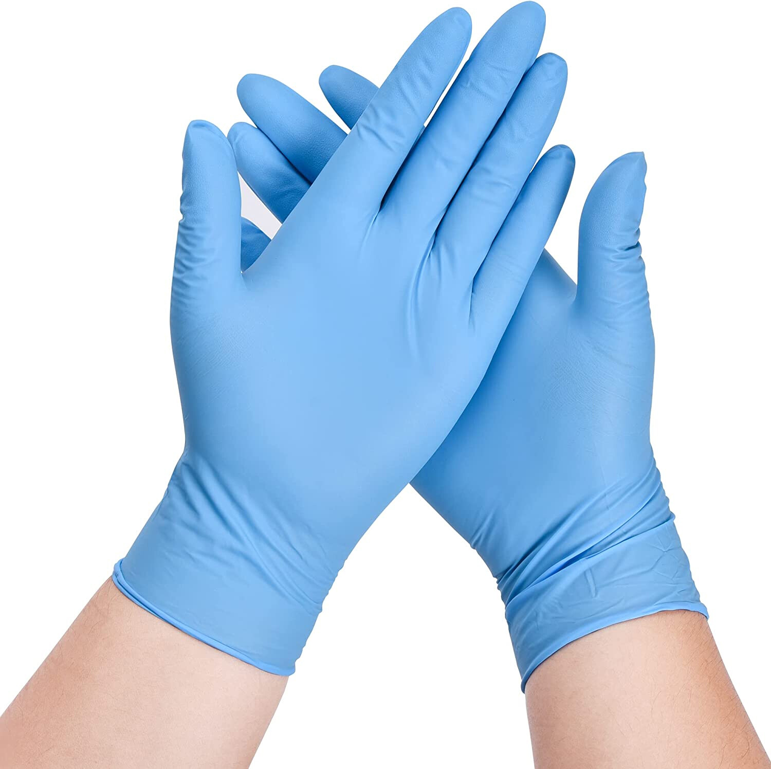 2000pcs Non-Latex Nitrile Gloves Powder Free Thicken 4 mil M/L Durable Rubber US