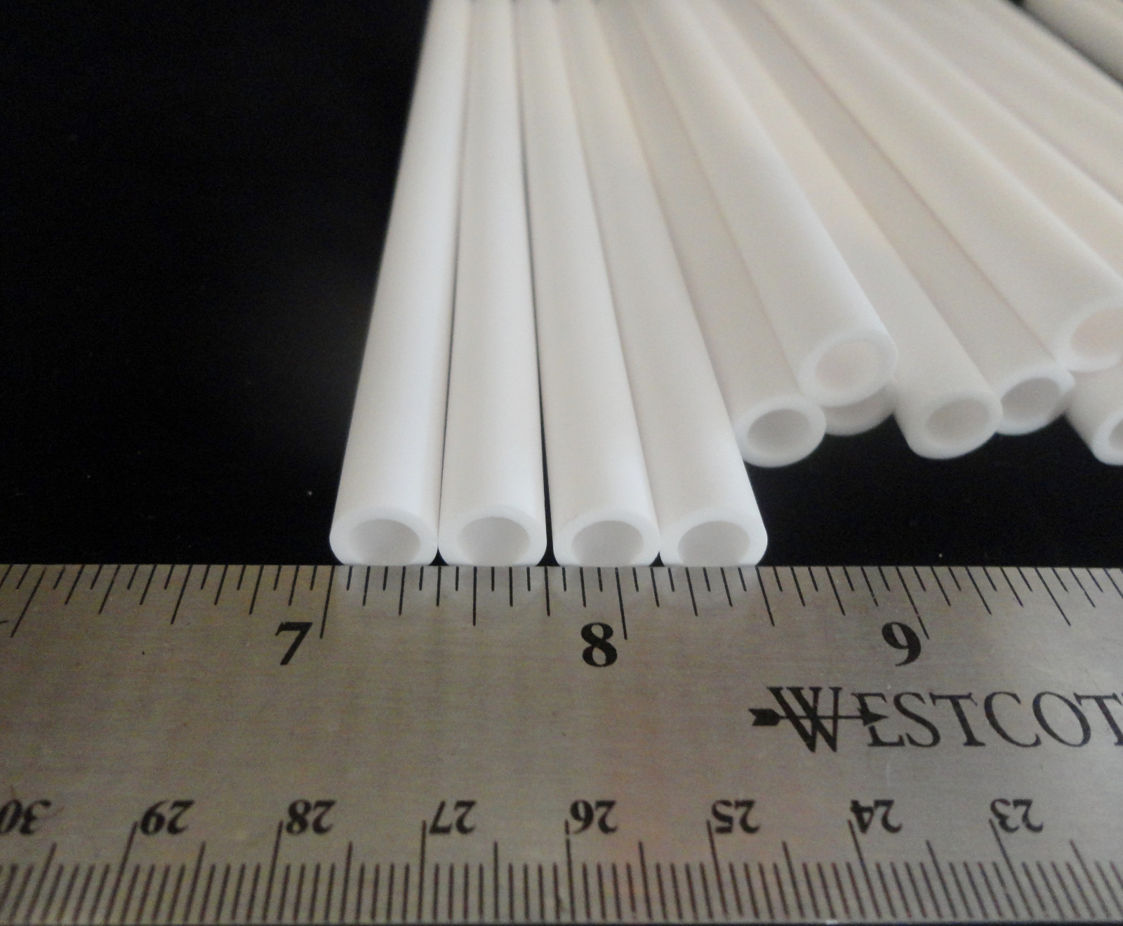 4.41″ L. x 0.373″ OD x 0.235″ ID HIGH PURITY SINGLE BORE ALUMINA TUBE No.:179