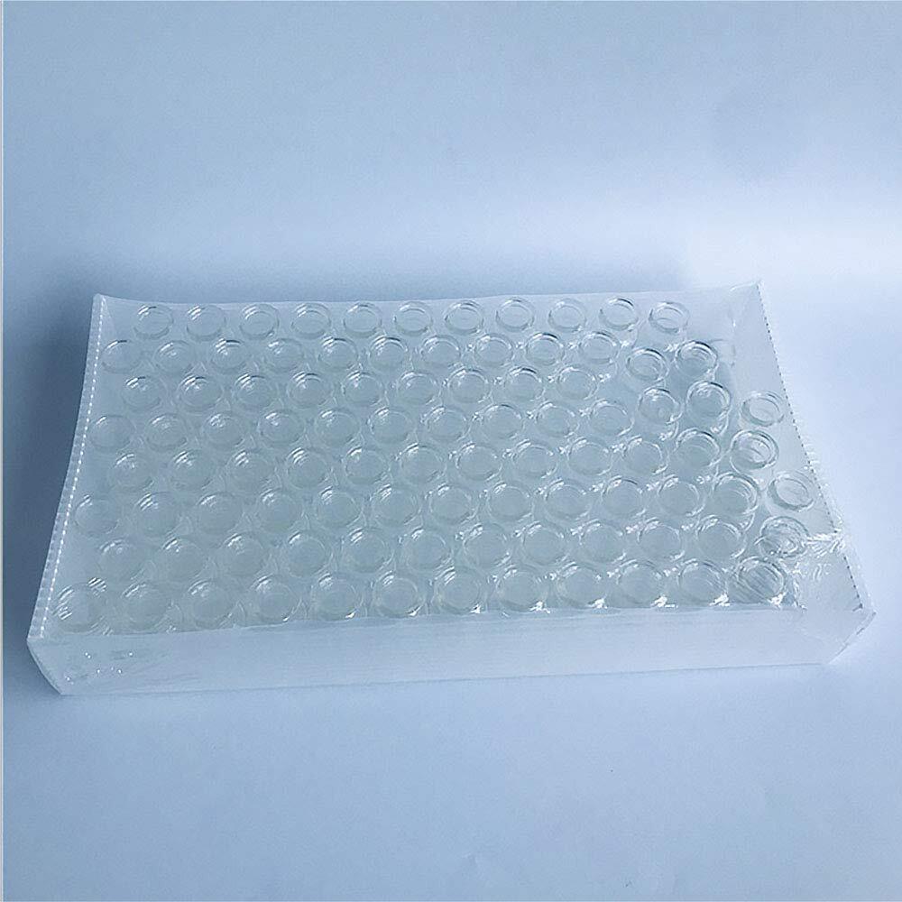 3000pcs 10ml 20mm Sample Vials Crimp Top Glass Bottle HPLC Beveled Edge Top ASTM