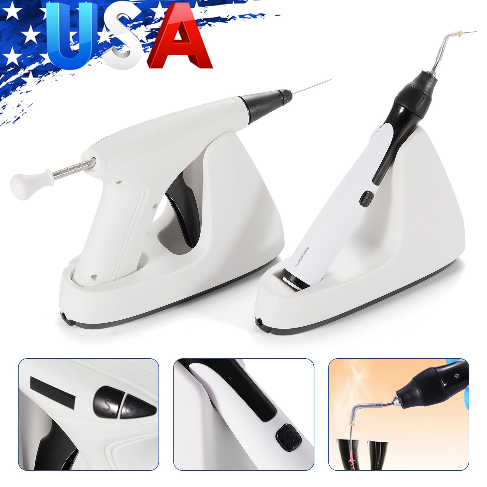 Dental Obturation System Gutta-percha Endodontic Heated Gun with Heated Pen