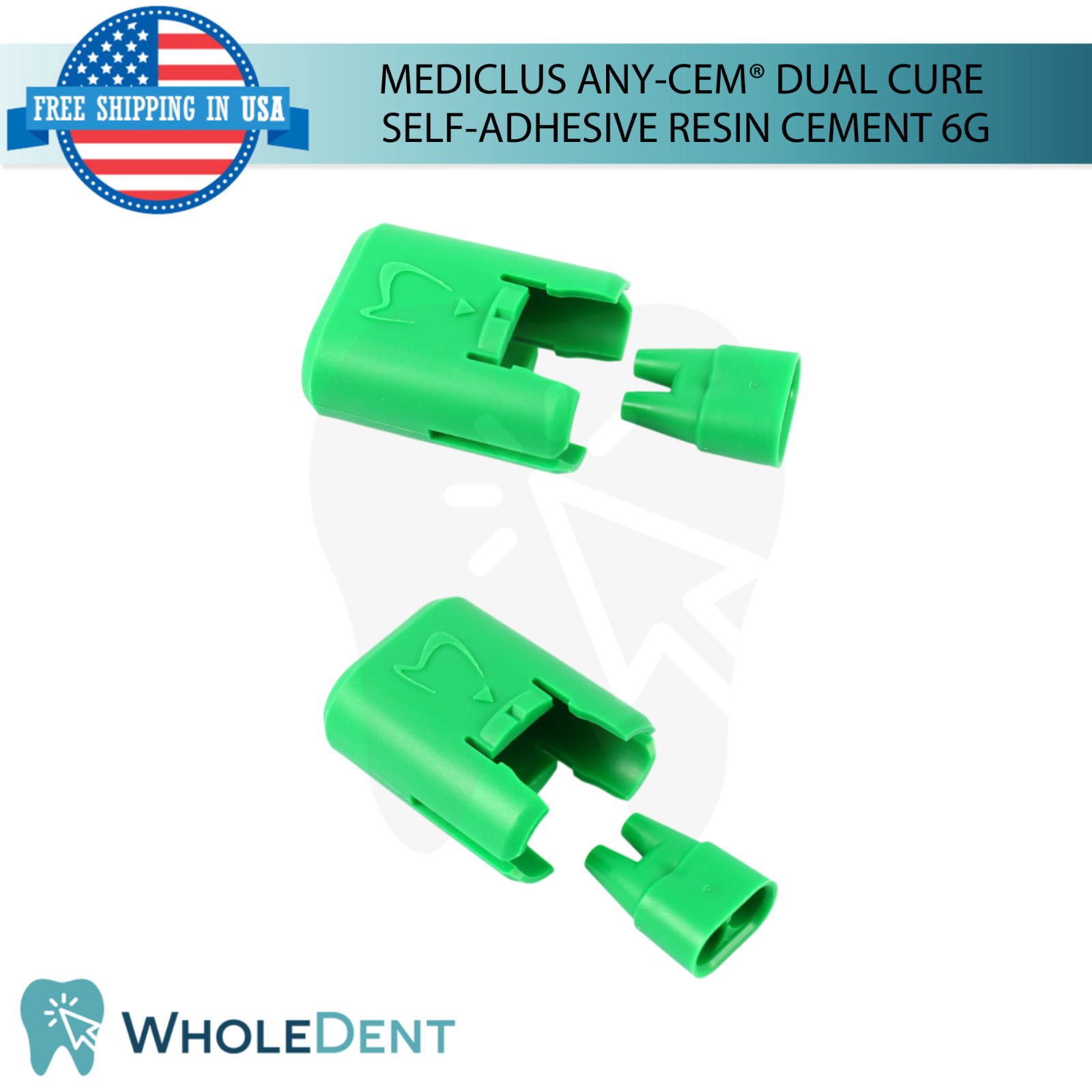 Any-Cem® Self Adhesive Resin Cement Syringe 6g Dual Cure Dental Restoration