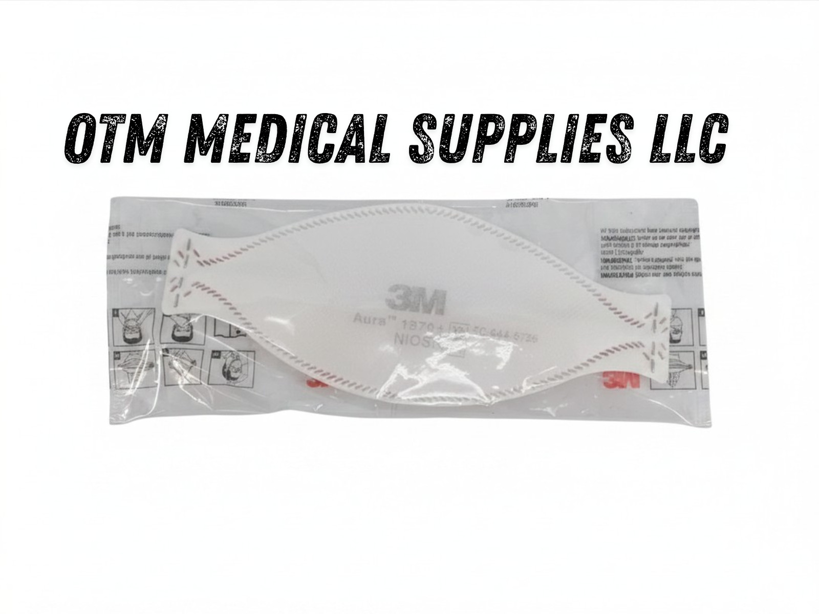 Case of 440 | 3M 1870+ Aura N95 NIOSH Respirator Face Masks | New