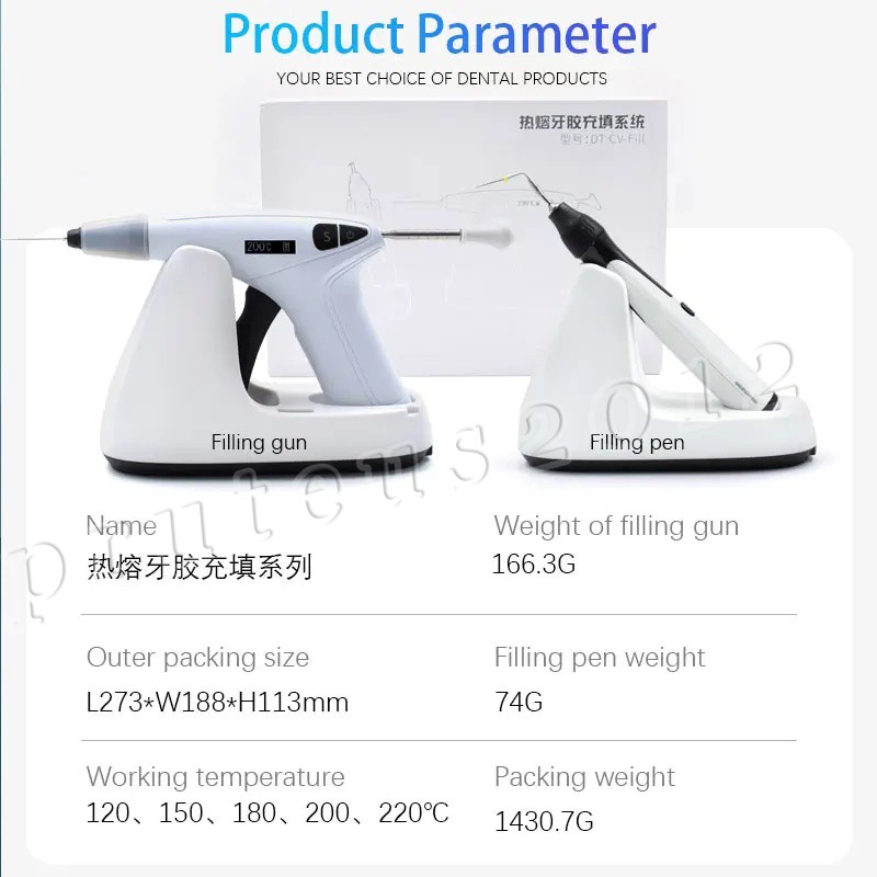 Cordless Dental Gutta Percha Obturation Pen Filling Gun Endodontic System CV