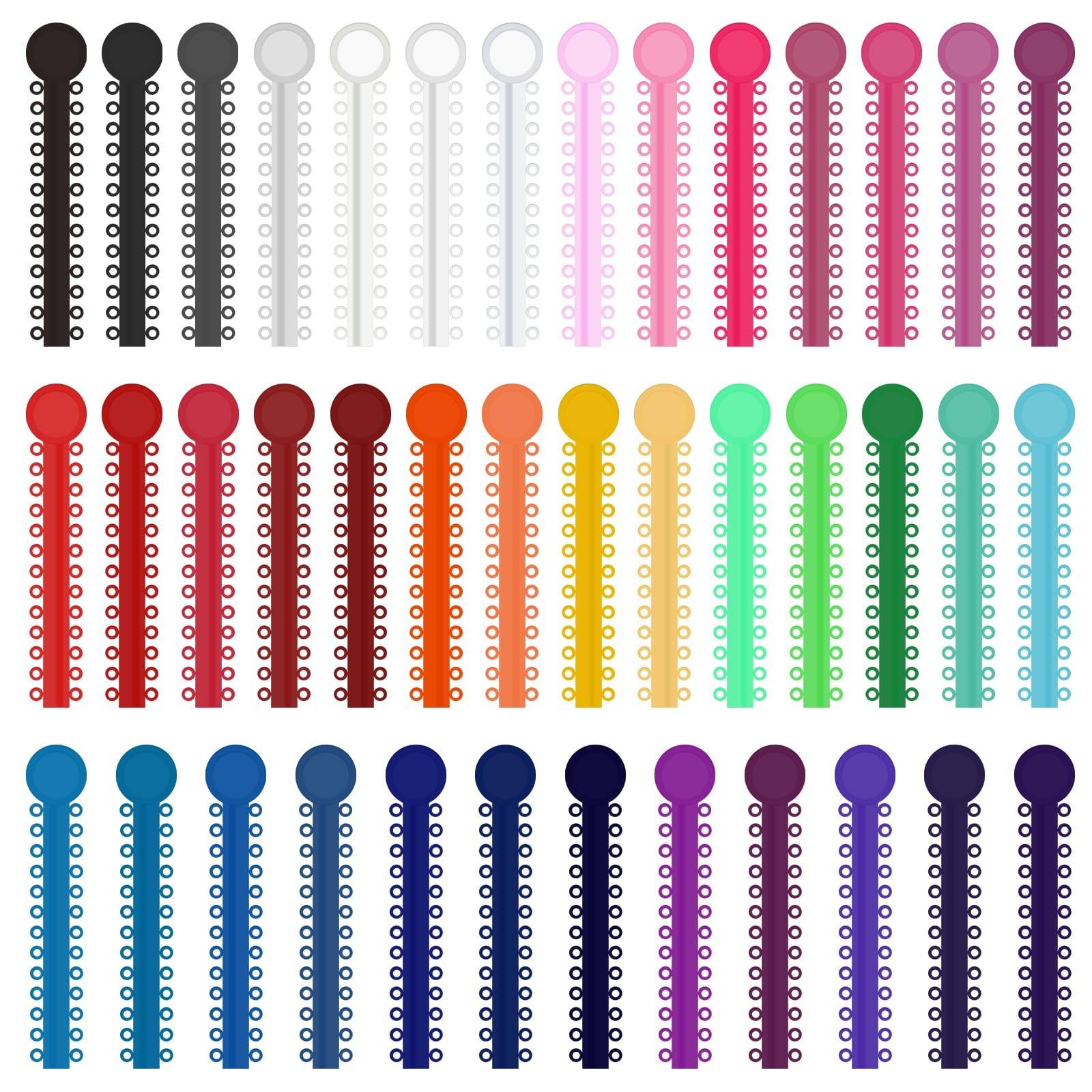 1040 Pcs Multi-Color Rubber Bands, Orthodontic Ligature Ties Kit Multi Color